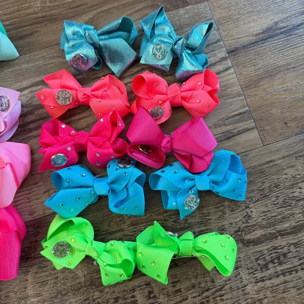 Jojo Siwa mini collector Colorful Hair Bow lot 19